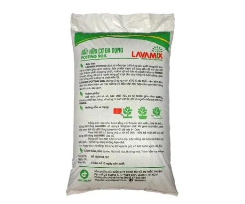 Đất hữu cơ đa dụng LAVAMIX bao 20dm3 (~10kg) - Hình ảnh 6