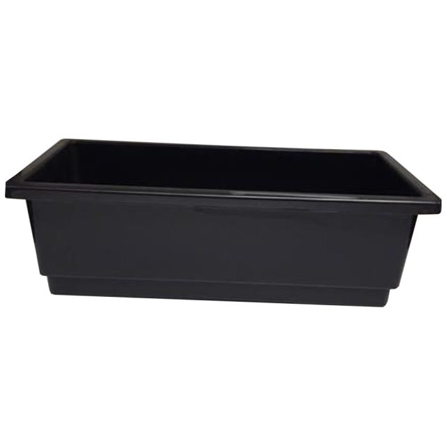 Chậu nhựa trơn đơn giản dài chữ nhật