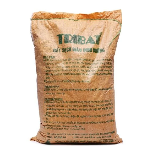 Đất sạch dinh dưỡng trồng cây, rau bao lớn Tribat