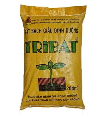 Đất sạch dinh dưỡng trồng cây, rau bao lớn Tribat