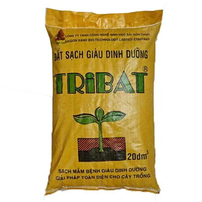 Đất sạch dinh dưỡng trồng cây, rau bao lớn Tribat