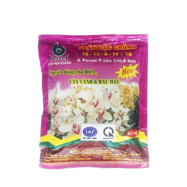 Phân bón đặc chủng NPK tím cao cấp Better 16-12-8-11+TE nhỏ 200g