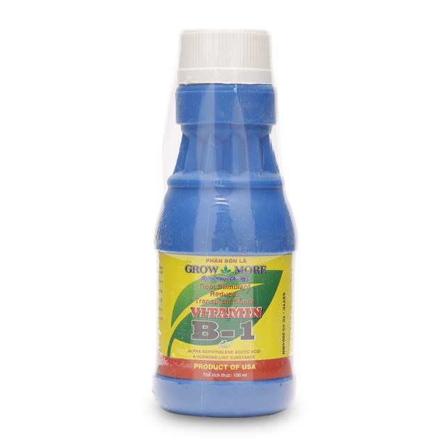 Phân bón lá Vitamin B-1 cao cấp Grow More nhỏ 100l