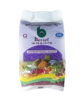 Phân bón NPK tím cao cấp Better 16-12-8-11+TE lớn 1kg