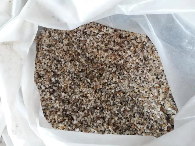 Sạn đá biển hạt nhỏ trang trí