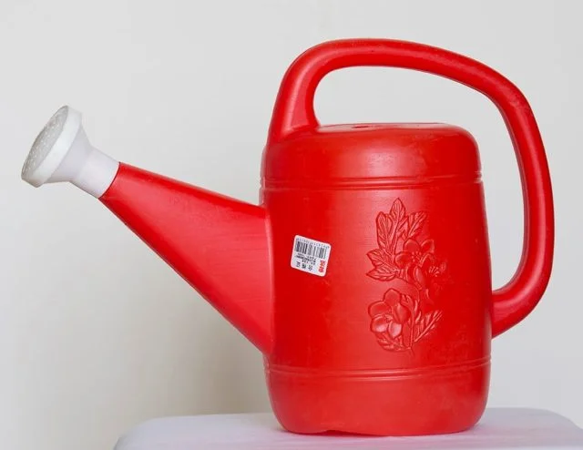 Bình tưới cây vòi sen nhựa viền hoa