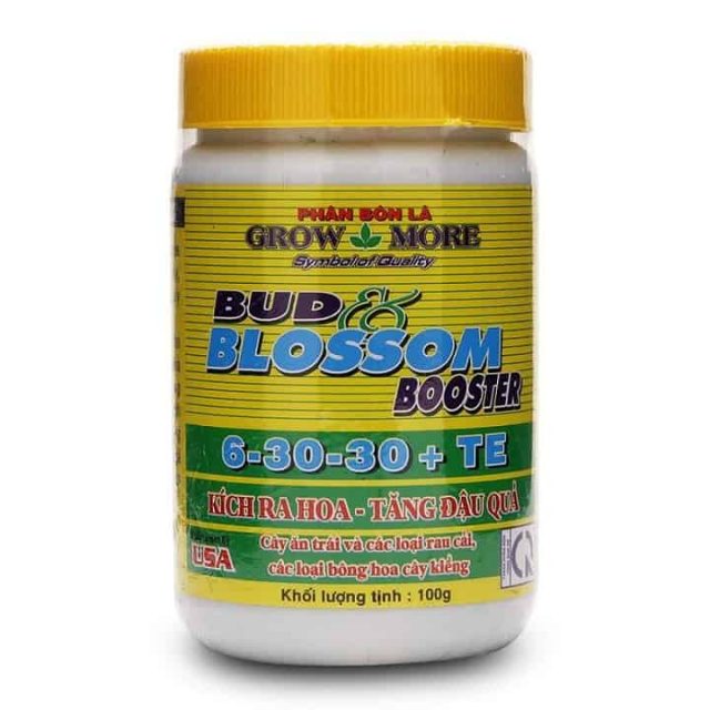 Phân bón lá 6-30-30+TE Grow More 100g