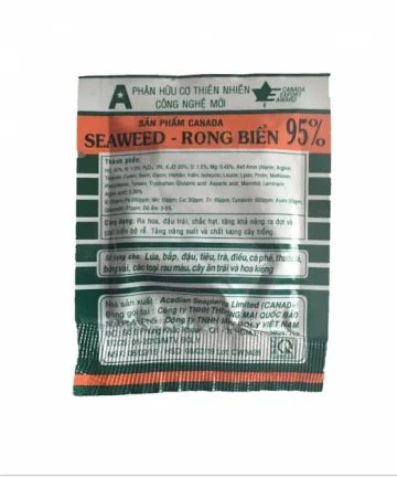 Phân hữu cơ rong biển Seaweed 95% Canada