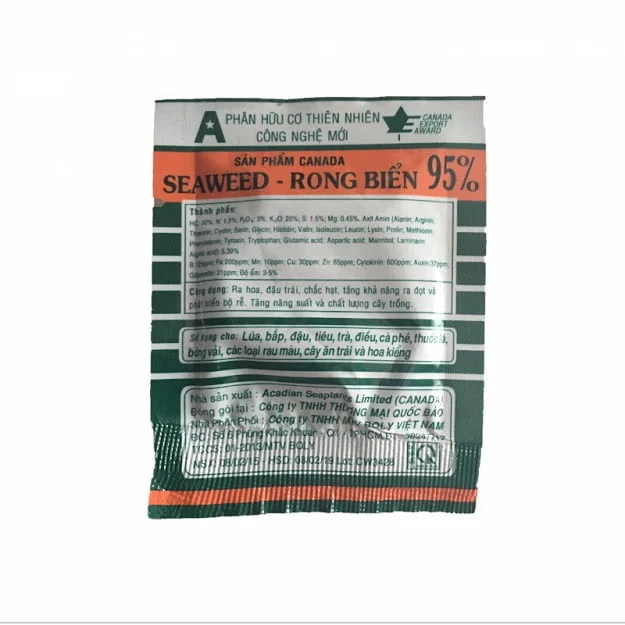 Phân hữu cơ rong biển Seaweed 95% Canada