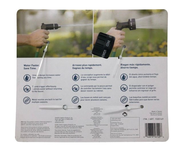 Vòi phun Mỹ đa chức năng cao cấp Orbit