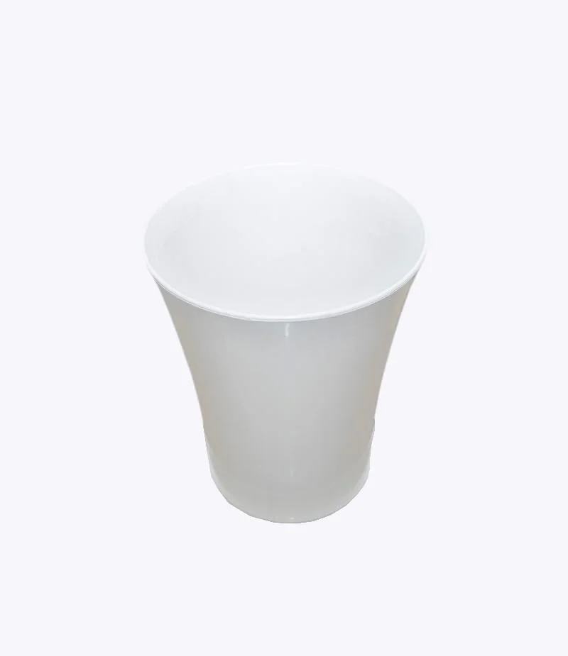 Chậu loa cao nhựa trơn tròn