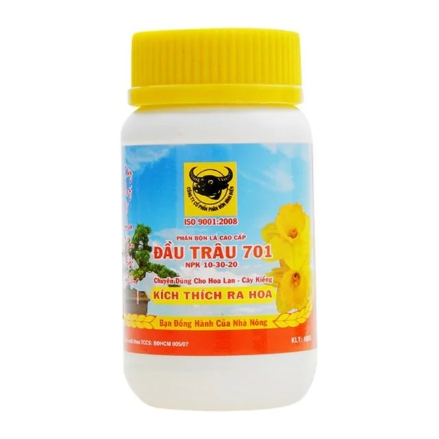 Phân bón lá đầu trâu MK 701 NPK 10-30-20 100g