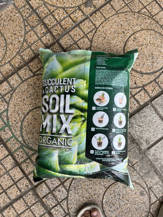 Đất trồng sen đá Soil Mix | bao 1kg - 6kg - Hình ảnh 3