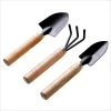 bộ 3 dụng cụ xẻng, cào, xới đất