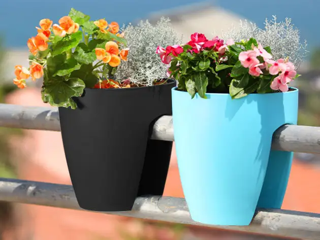 chậu trồng cây đẹp máng ban công nha trang khánh hòa
