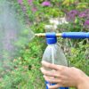 Đầu xịt nước gắn chai nước có bơm bằng đồng