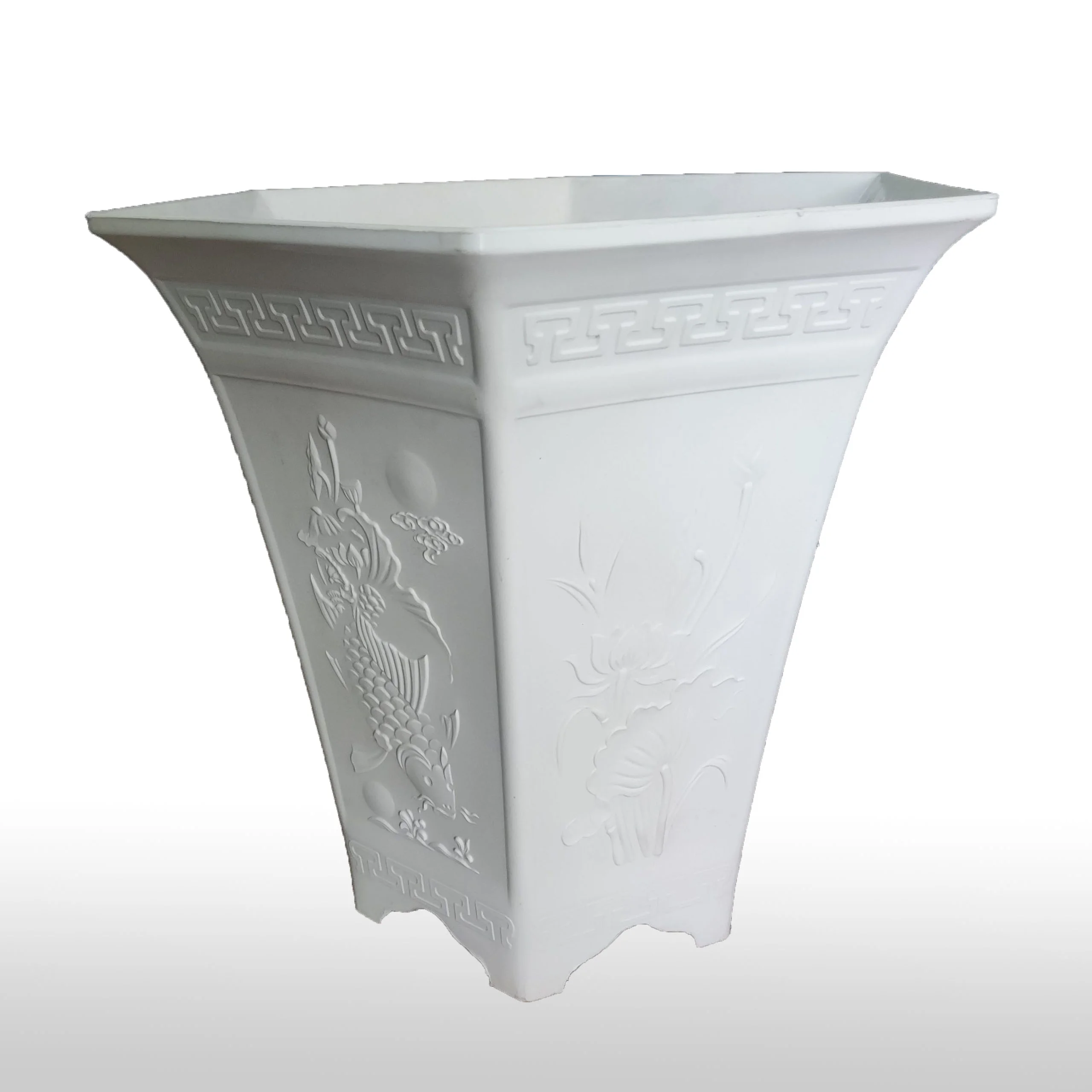 chậu nhựa trồng cây lục giác s3 size