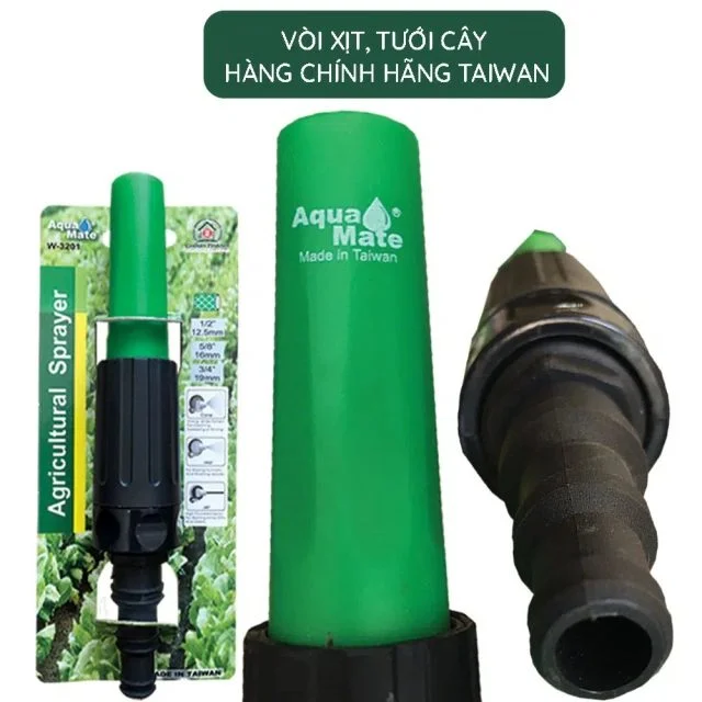 Vòi tưới đa năng chỉnh vặn xoắn AQUA MATE W3201 - Hình ảnh 4