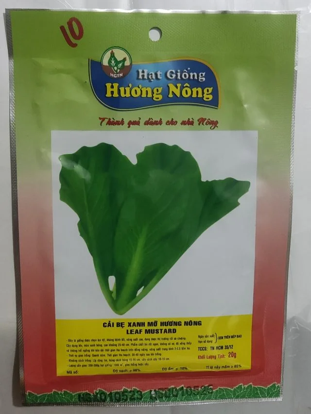 CẢI BẸ XANH MỠ HƯƠNG NÔNG LEAF MUSTARD - Hình ảnh 2