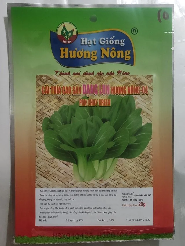 CẢI THÌA CAO SẢN HƯƠNG NÔNG PAK CHOY GREEN - Hình ảnh 2