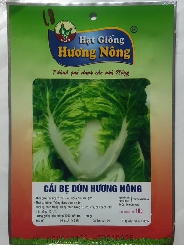 CẢI BẸ DÚN HƯƠNG NÔNG CHINESE WHITE CABBAGE - Hình ảnh 2