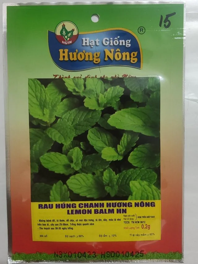 RAU HÚNG CHANH HƯƠNG NÔNG LEMON BALM HN - Hình ảnh 2