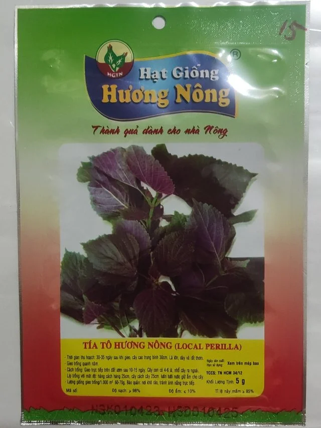 TÍA TÔ HƯƠNG NÔNG (LOCAL PERILLA) - Hình ảnh 2