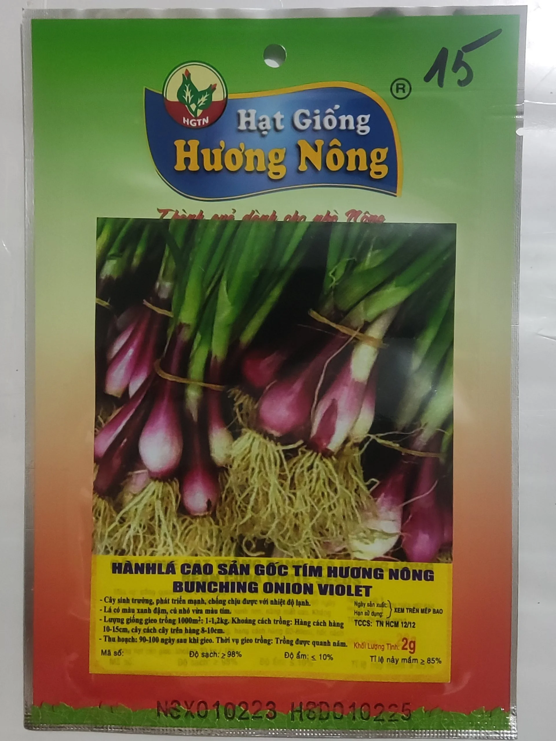 HÀNH LÁ CAI SẢN GỐC TÍM HƯƠNG NÔNG BUNCHING ONION VIOLET | 7786 scaled
