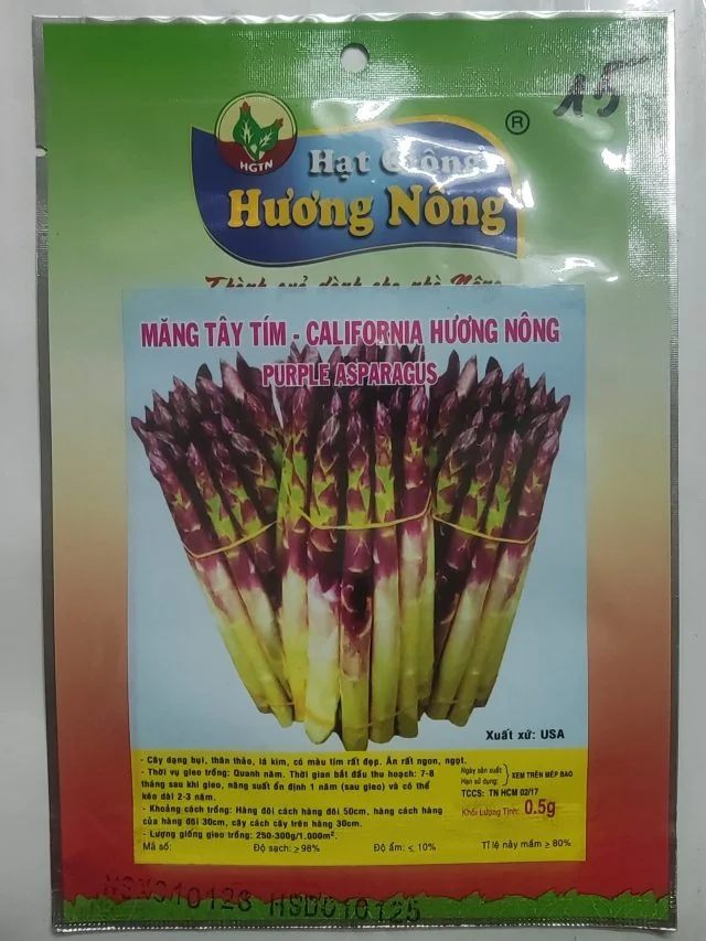 MĂNG TÂY TÍM - CALIFORNIA HƯƠNG NÔNGPURPLE ASPARAGUS - Hình ảnh 2