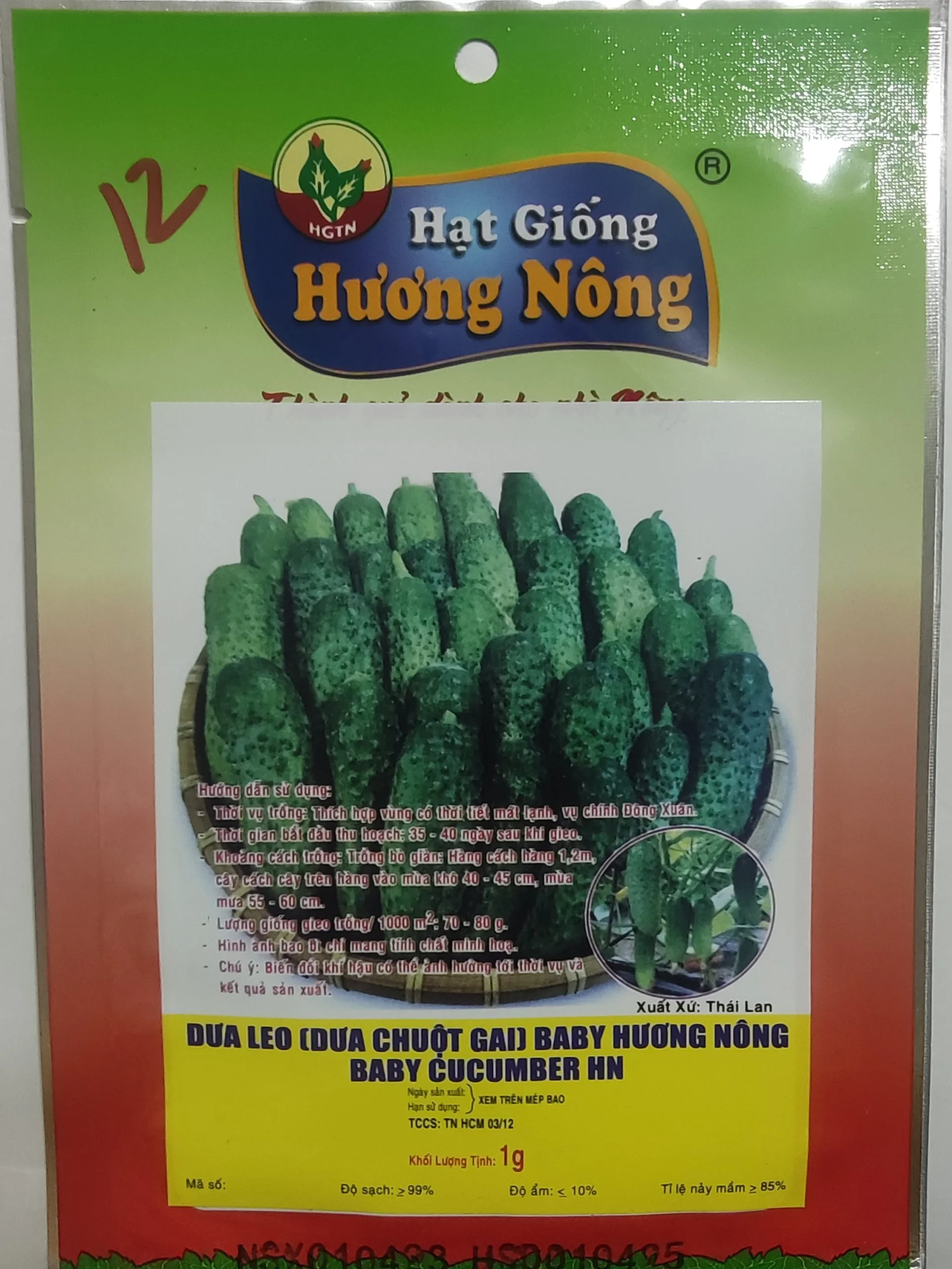 DƯA LEO (DƯA CHUỘT GAI) BABY HƯƠNG NÔNG BABY CUCUMBER HN | 7967 scaled