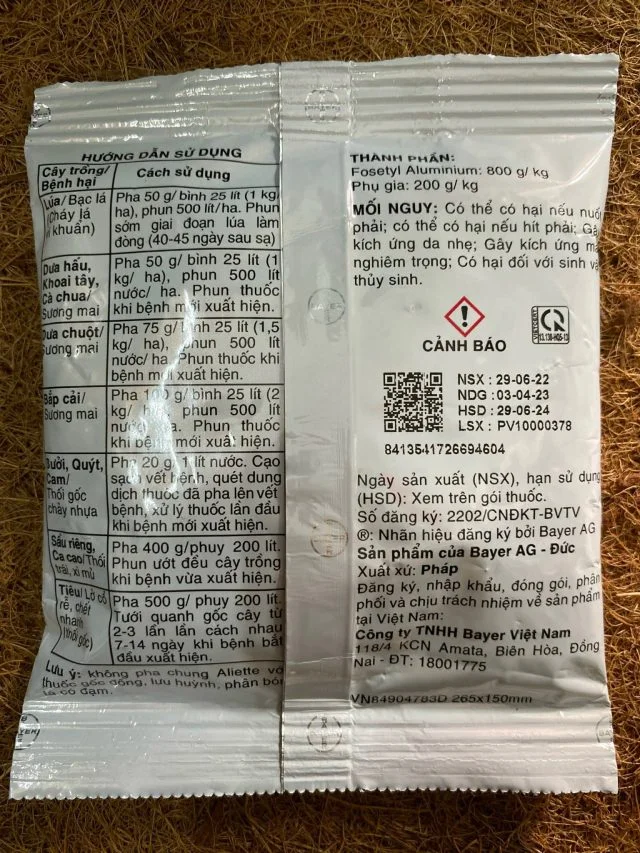 Aliette 800WG - Hình ảnh 2