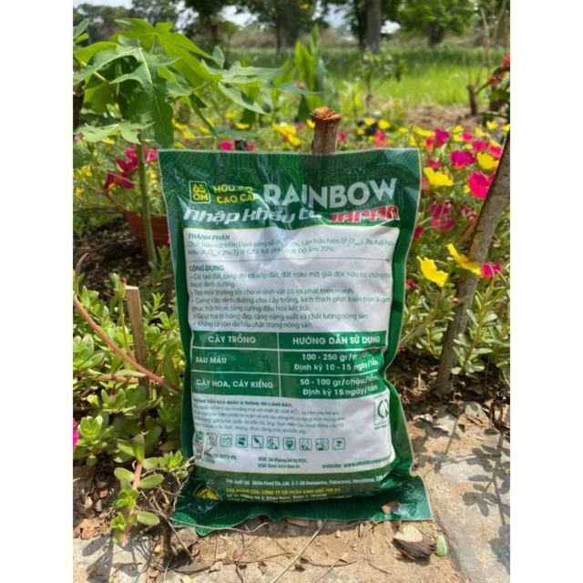 Phân bón hữu cơ cao cấp Rainbow - Hình ảnh 2