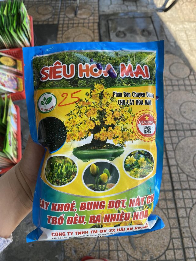 Siêu HOA MAI Phân bón chuyên dùng cho cây hoa mai. | img 8865