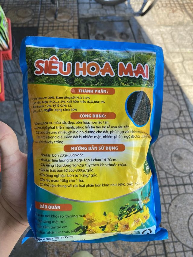 Siêu HOA MAI Phân bón chuyên dùng cho cây hoa mai. | img 8866